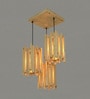 Palisade Beige Solid Wood Cluster Hanging Lights