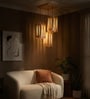 Palisade Beige Solid Wood Cluster Hanging Lights