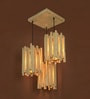 Palisade Beige Solid Wood Cluster Hanging Lights