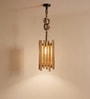 Palisade Beige Solid Wood Single Hanging Lamp