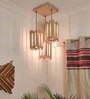 Palisade Beige Solid Wood Cluster Hanging Lights