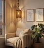 Palisade Brown Solid Wood Hanging Light