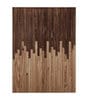 Palisade Wood Wall Art Mural with Wooden 24 LED Wall Light