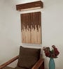 Palisade Wood Wall Art Mural with Wooden 24 LED Wall Light