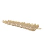 Palm Leaf Gold Aluminium Appetizer Platter