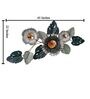 Palmero Floral Metal Wall Art in Multicolour