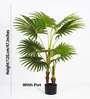 Artificial Palmetto Palm Tree Plant with Pot