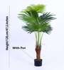 Artificial Palmetto Palm Tree Plant with Pot