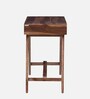 Tabor Sheesham Wood Writing Table In Rustic Teak Finish