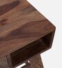Tabor Sheesham Wood Writing Table In Rustic Teak Finish