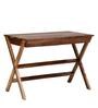 Sirin Sheesham Wood Study Table in Rustic Teak Finish