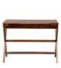Sirin Sheesham Wood Study Table in Rustic Teak Finish