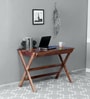 Sirin Sheesham Wood Study Table in Rustic Teak Finish