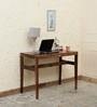 Ferno Sheesham Wood Study Table in Rustic Teak Finish