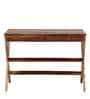 Sirin Sheesham Wood Study Table in Rustic Teak Finish