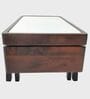 Panache Nesting Centre Tables In Chestnut White Finish