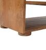 Panache Wooden 6 Tier Shoe Cabinet In Teak Finish