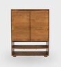 Panache Wooden 6 Tier Shoe Cabinet In Teak Finish