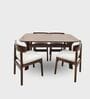 Panache Wooden-Top Dining Table Set