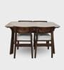 Panache Wooden-Top Dining Table Set