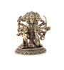 Golden Panchmukhi Hanuman Brass Idol