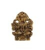 Panchmukhi Hanuman Gold Aluminium Religious Idols