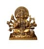 Panchmukhi Hanuman Sitting Brass Religious Idol
