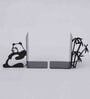 Panda
Bamboo Black Iron Bookend