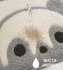 Panda Grey Microfiber 16x24 Inches Super Soft Bath Mat