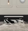 Panda Marble Bench In Black & White Finish