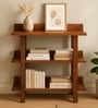 Pandrup Mango Wood Book Shelf In Walnet Finish