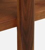 Pandrup Mango Wood Book Shelf In Walnet Finish