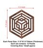 Panel Griza Wall Hanging Room Dividers