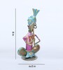 Panjabi Musician S/3 Multicolour Metal Figurines