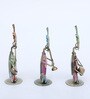Panjabi Musician S/3 Multicolour Metal Figurines