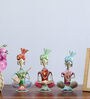 Panjabi Musician S/3 Multicolour Metal Figurines