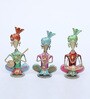 Panjabi Musician S/3 Multicolour Metal Figurines