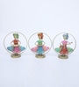 Panjabi Ring S/3 Multicolour Metal Figurines