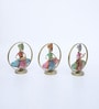 Panjabi Ring S/3 Multicolour Metal Figurines