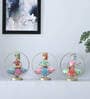 Panjabi Ring S/3 Multicolour Metal Figurines