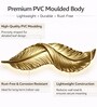 Golden Feather Design Novelty Wall Light Set of 2