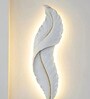 White Feather Design Novelty Wall Light Set of 1