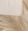 Feather Luxe Golden PVC Dining Table Mats (Set of 6)