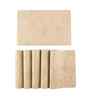 Marble Vine Beige PVC Dining Table Mats (Set of 6)