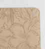 Marble Vine Beige PVC Dining Table Mats (Set of 6)