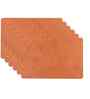 Marble Vine Terracotta PVC Dining Table Mats (Set of 6)