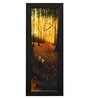 Paper 28.5 x 0.2 x 19 Inch Multicolor Forest Landscape Framed Art Prints