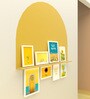 Paper Framed Sunshine Senorita Yellow & White Set Of 8 Art Print