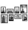 Paper Framed Travel Explore Discover Prints Set Of 8 Art Print