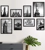 Paper Framed Travel Explore Discover Prints Set Of 8 Art Print